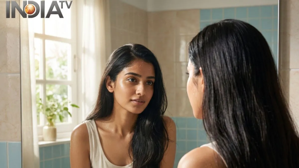 Beauty trends 2026 with simple skincare tips, glowing skin care, and healthy hair ideas.