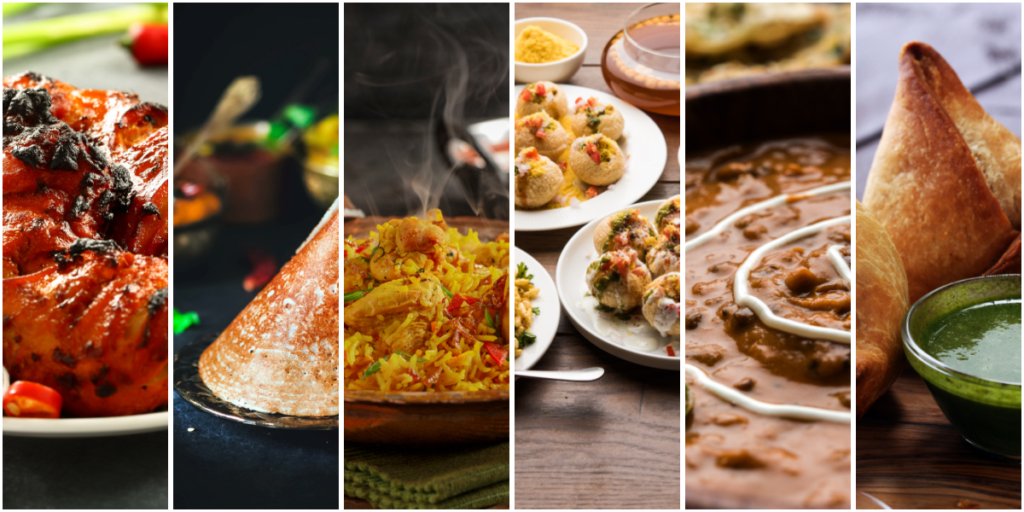 Indian food trends 2026 featuring popular dishes, healthy snacks, traditional meals, regional Indian foods, millet recipes, and protein-rich food ideas.